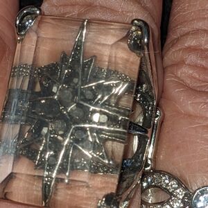 3 Rings + Earrings Jewelry Set. LOVE ❤️ Ring Is Size 7.